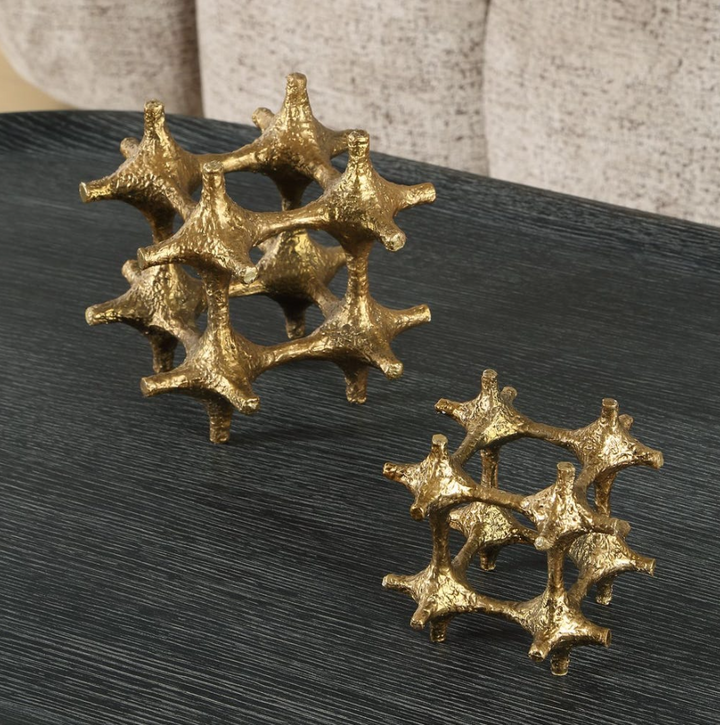 Gilded Connection Sculpture - 13 Hub Lane   |  
