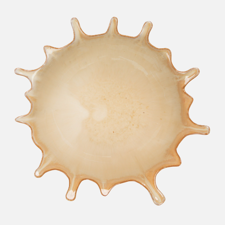Stoneware Sunburst Bowl - 13 Hub Lane   |  Stoneware Bowls