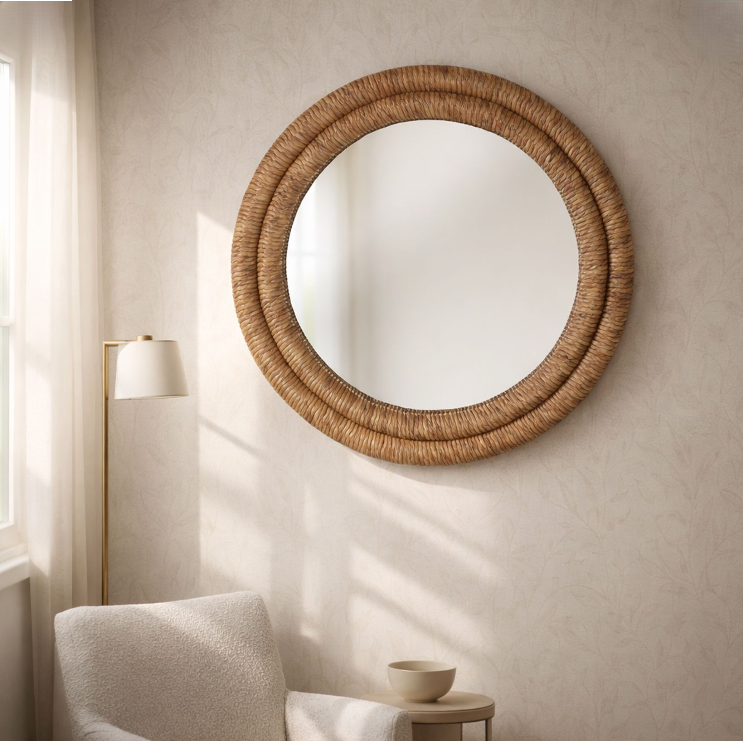 Ula Banana Leaf Mirror