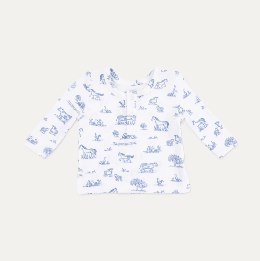 Farm Friends - Long Sleeve Henley Play Set