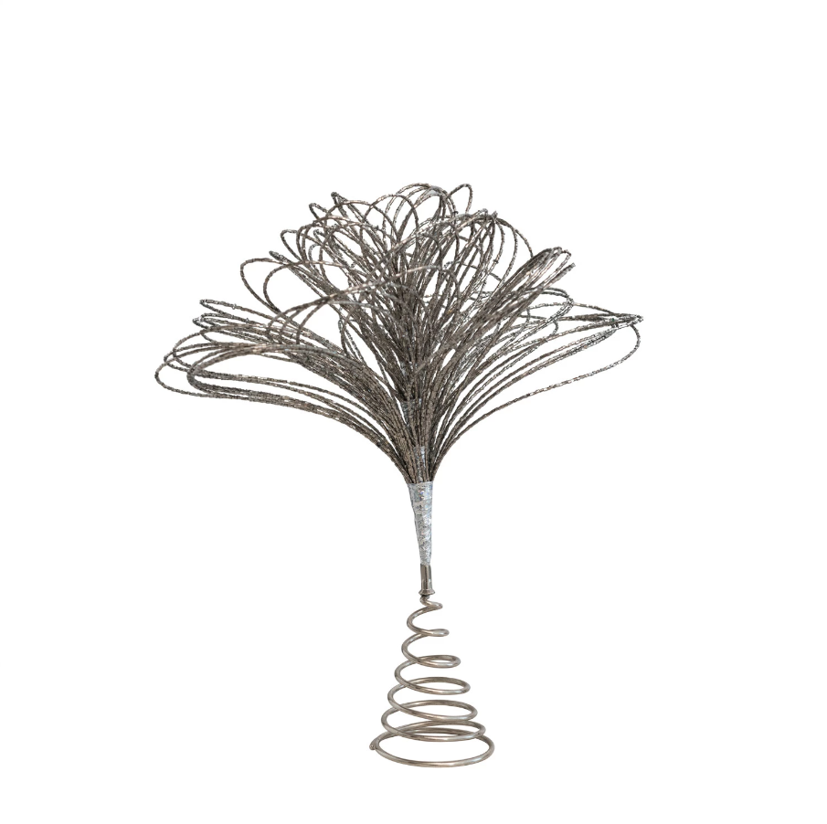 Metal & Glass Bead Tree Topper - Thumbnail 3