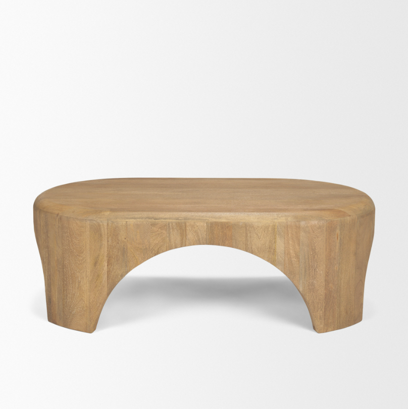 Shima Oval Coffee Table - 13 Hub Lane   |  Coffee Tables
