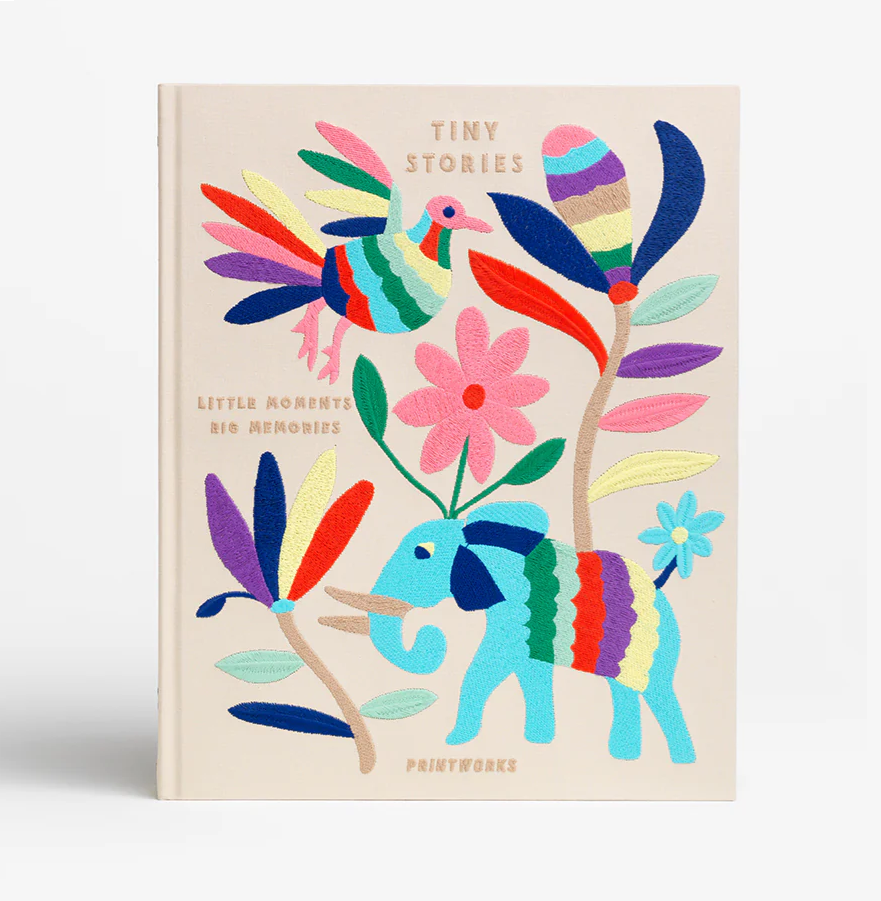 Embroidered Photo Album - Tiny Stories - 13 Hub Lane   |  