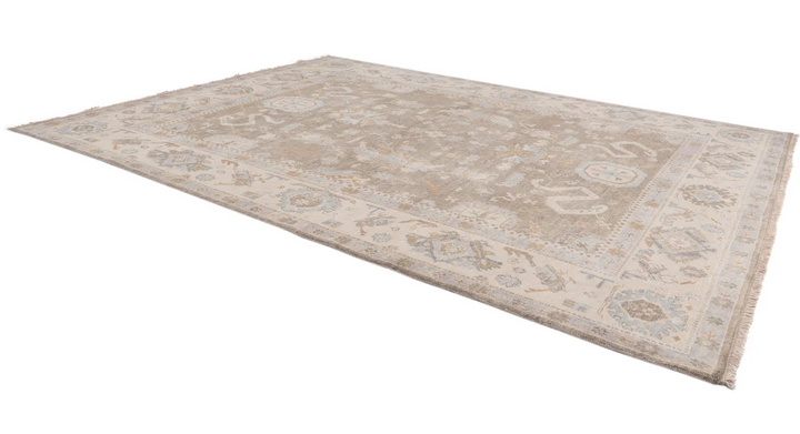 Hand-Knotted Konya 3x2 Rug