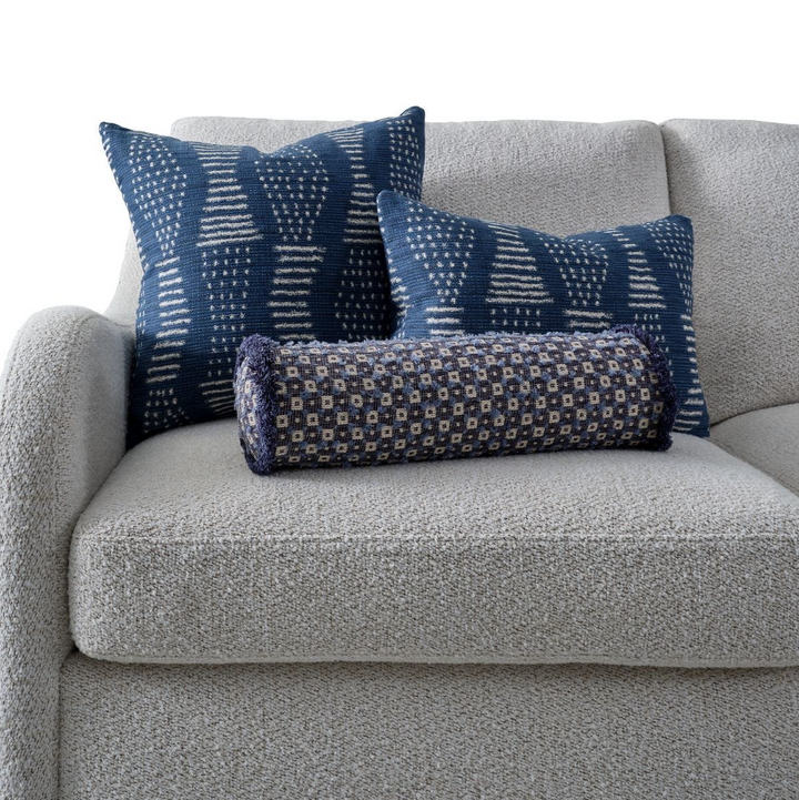 Lala Blue Bolster Pillow