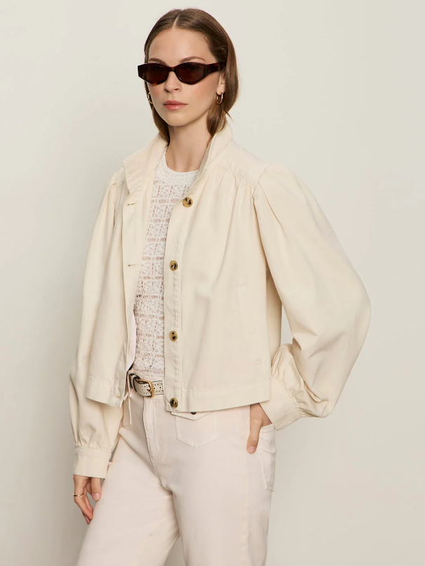 Charlotte Twill Jacket, Collagen