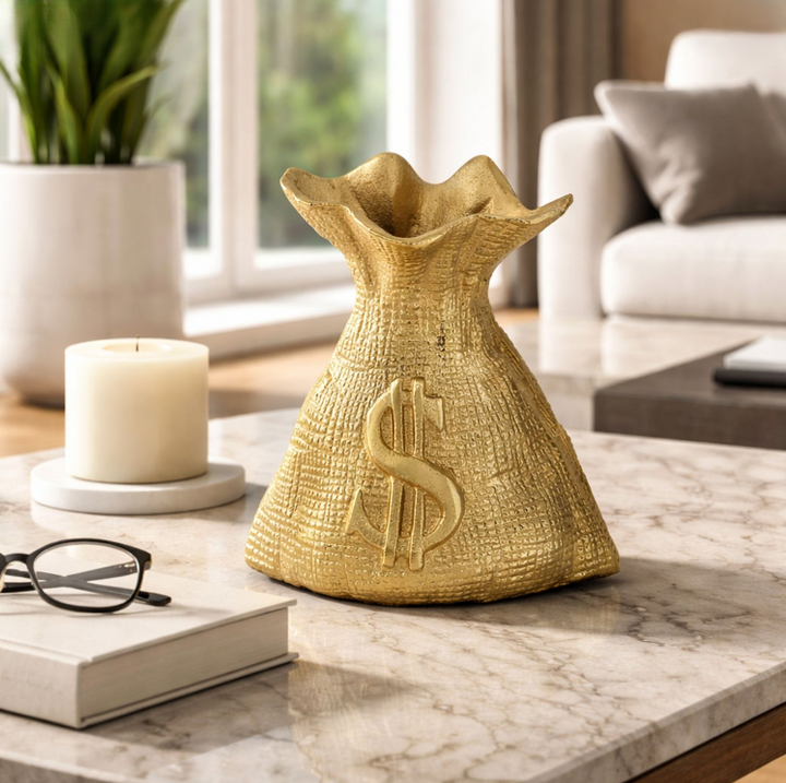 Gold Money Bag