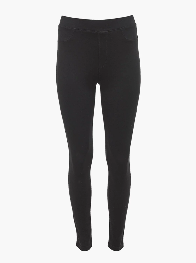 Runway Semi-High Rise Leggings, Black