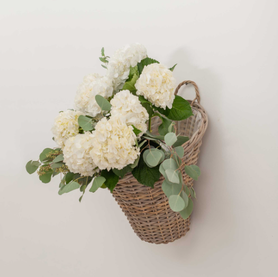 Sorrel Woven Hanging Flower Basket - 13 Hub Lane   |  