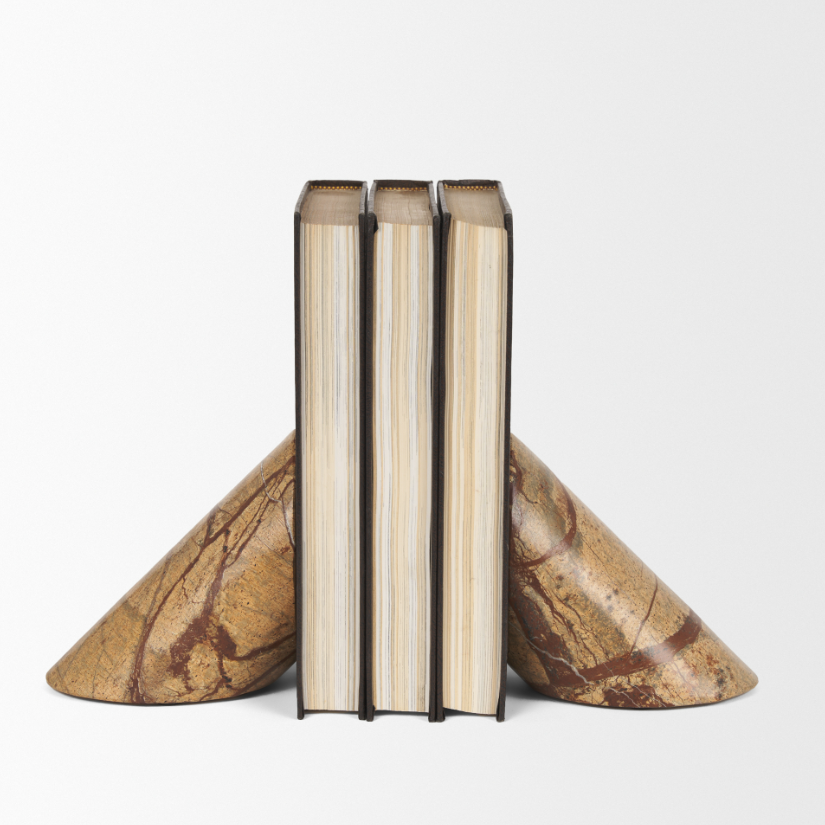 Rahima Marble Bookend - Thumbnail 2