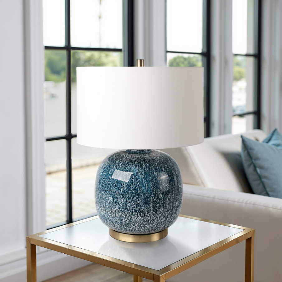 Santorini Ceramic Table Lamp - Thumbnail 3