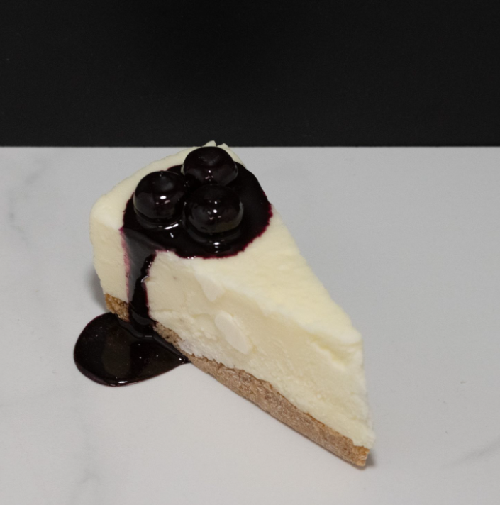 Blueberry Cheesecake Slice