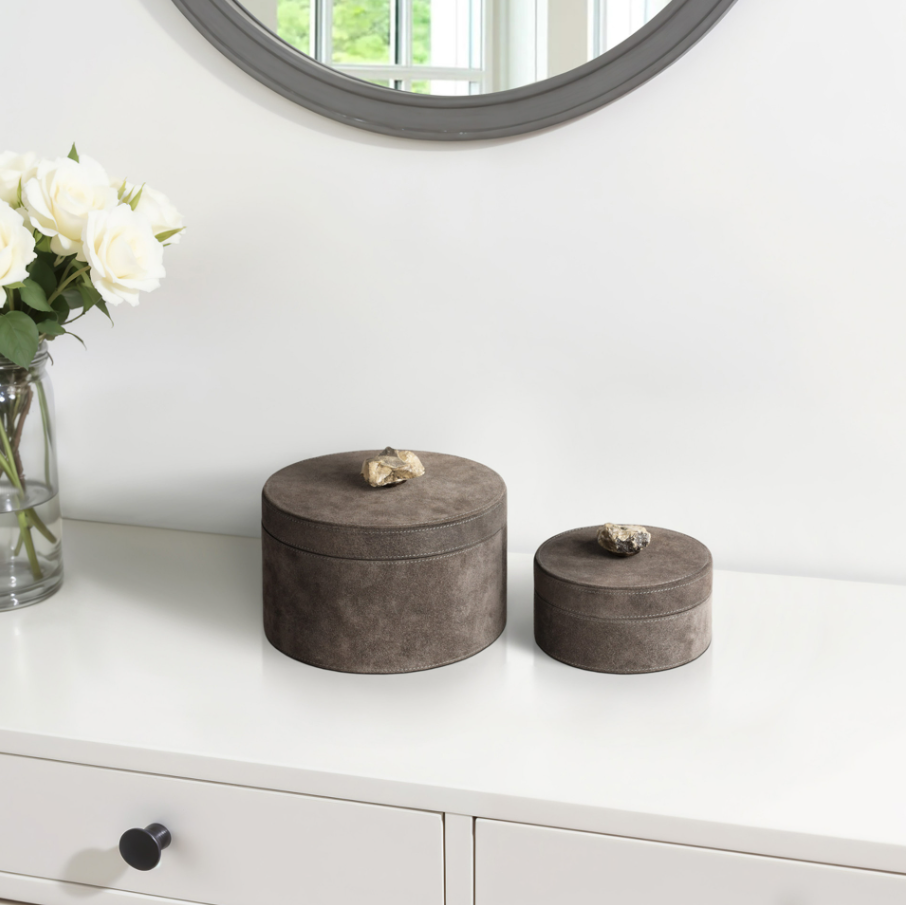 Harare Suede Box - Thumbnail 3