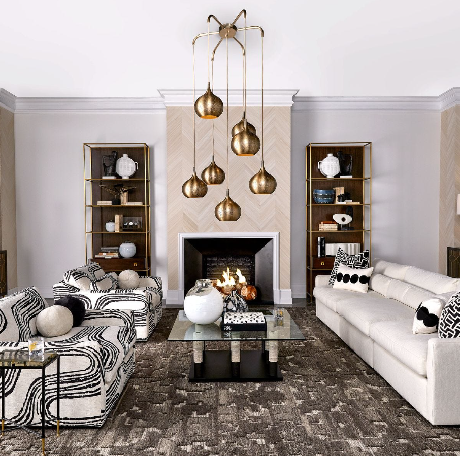 Golden Onion 7-Light Chandelier - 13 Hub Lane   |  Chandeliers