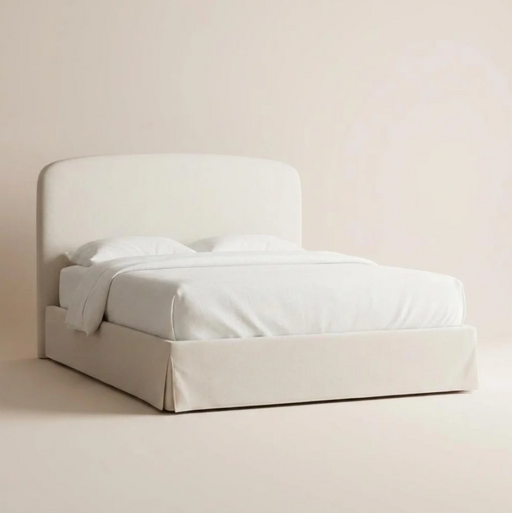 Joan Storage Bed, Cream