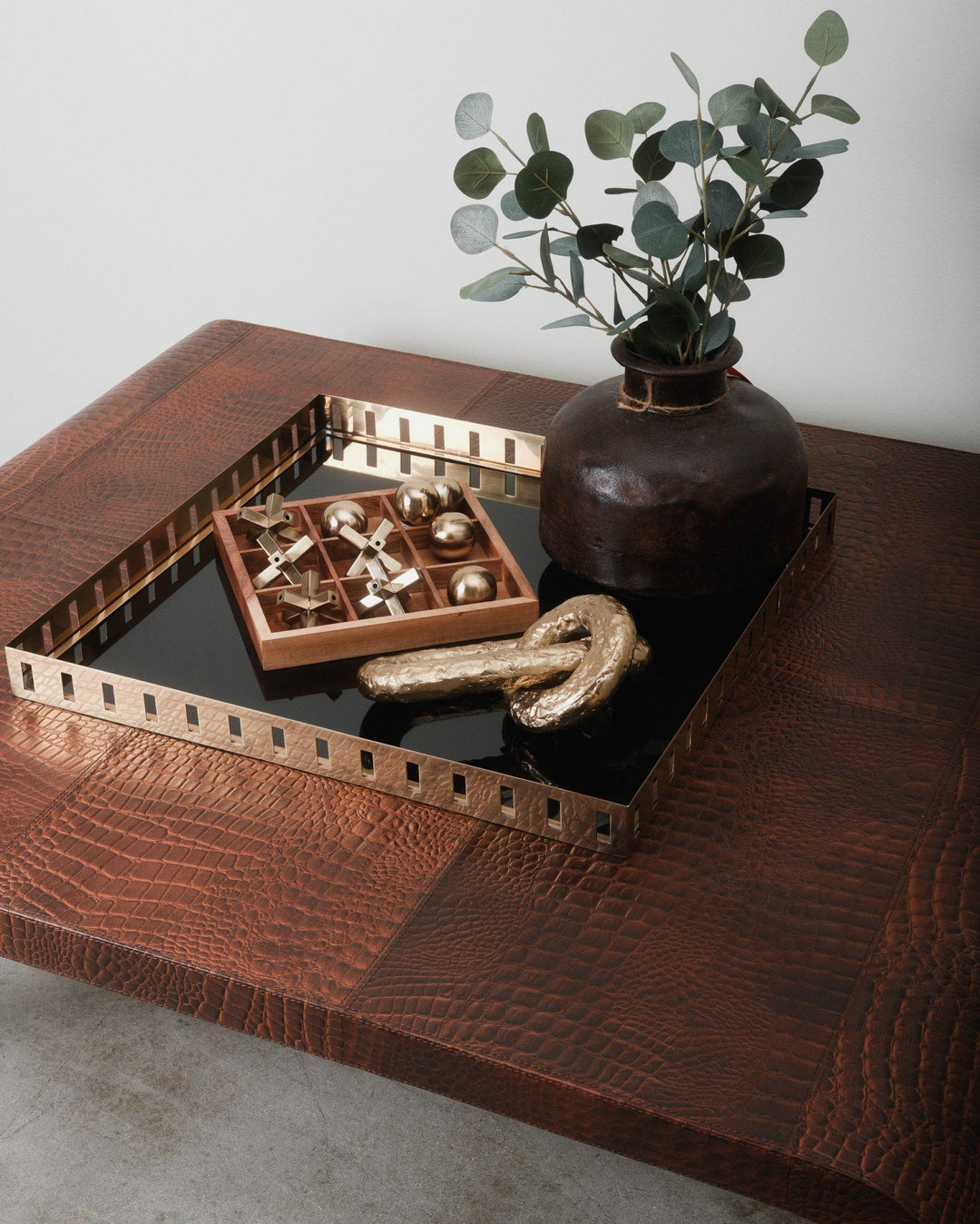 Lady Leather Coffee Table