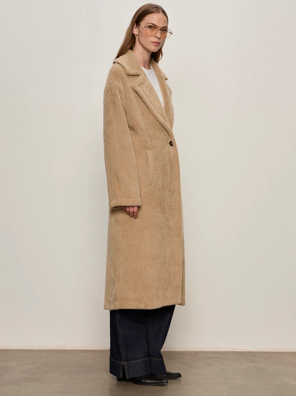 Live In Fur Coat, Warm Caramel