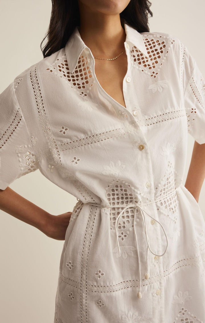 Annabelle Eyelet Dress