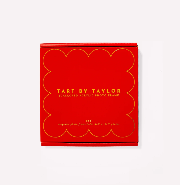 Mini Acrylic Frame, Red - 13 Hub Lane   |  Acrylic Frames
