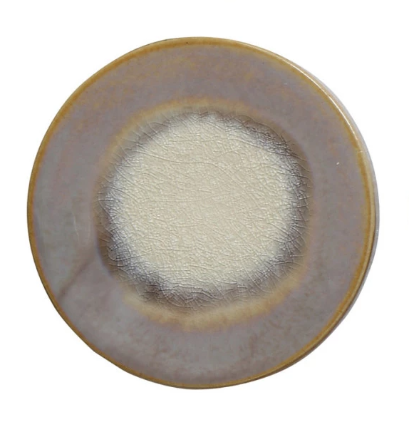 Stoneware Trivet, Reactive Glaze