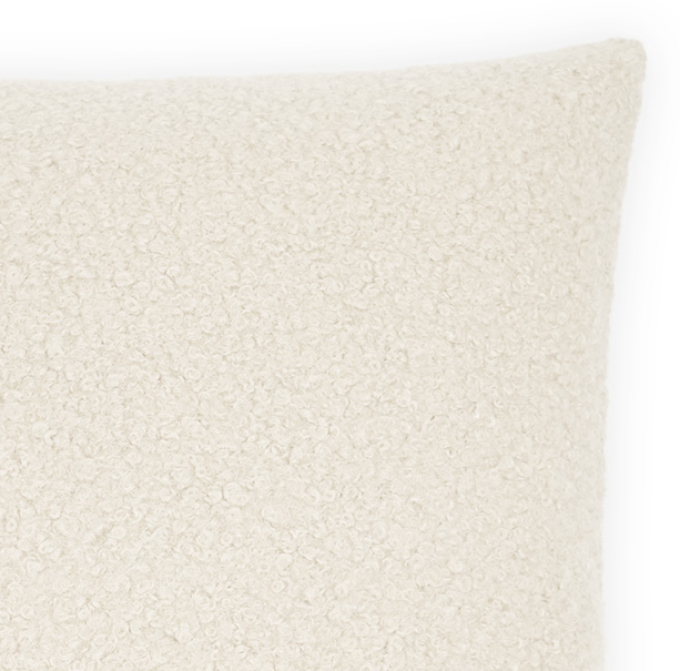 Teddy Pillow, Ivory - 13 Hub Lane   |  Bouclé Pillows