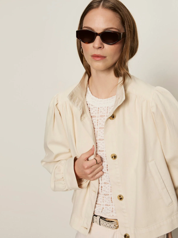 Charlotte Twill Jacket, Collagen