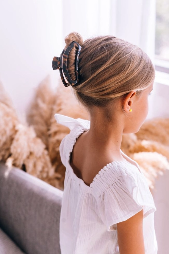 Open Hair Clip, Tortoise - 13 Hub Lane   |  Claw Clips