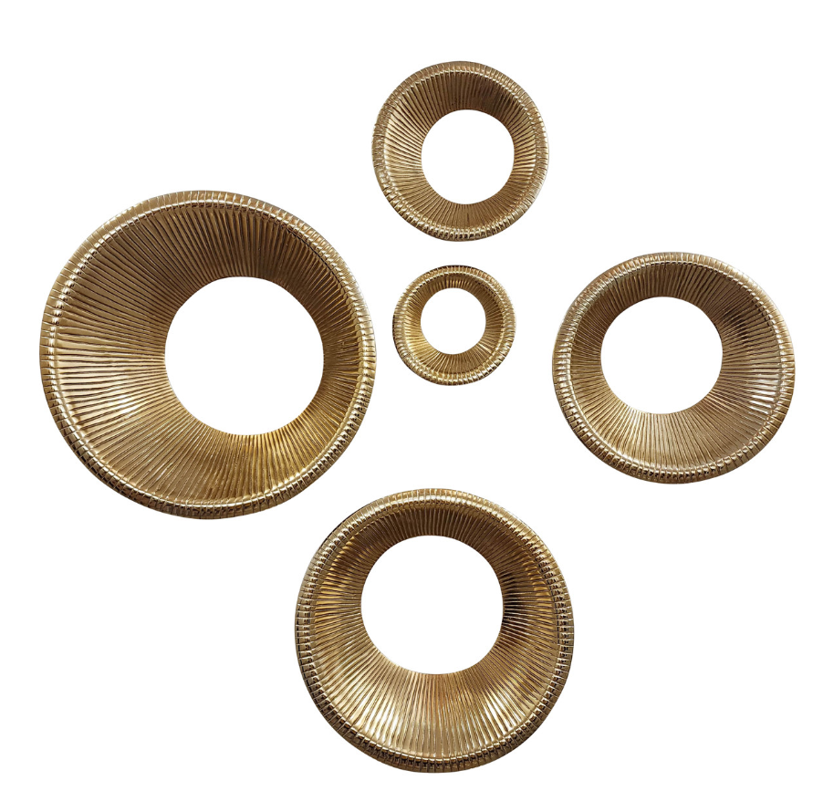 Pepin Gold Wall Ring