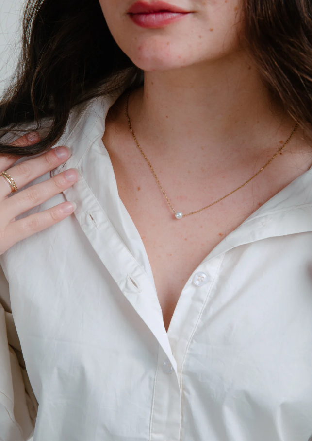 Ariel Necklace - 13 Hub Lane   |  Solitaire Necklaces
