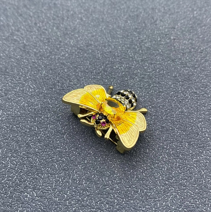 Little Bee Brooch - 13 Hub Lane   |  Brooches