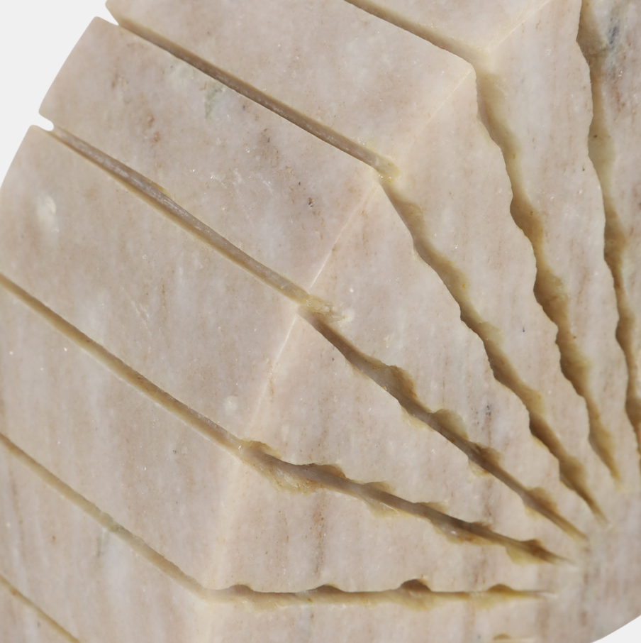 Semi Circle Onyx Marble Bookend - 13 Hub Lane   |  