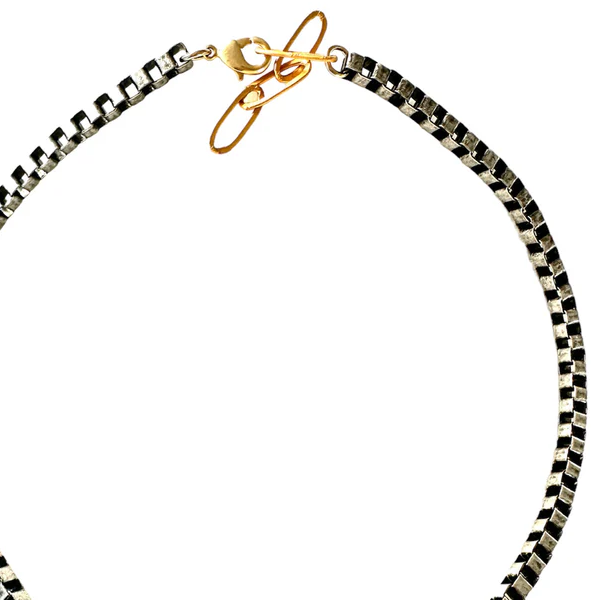 CV Designs Box Chain Link Necklace