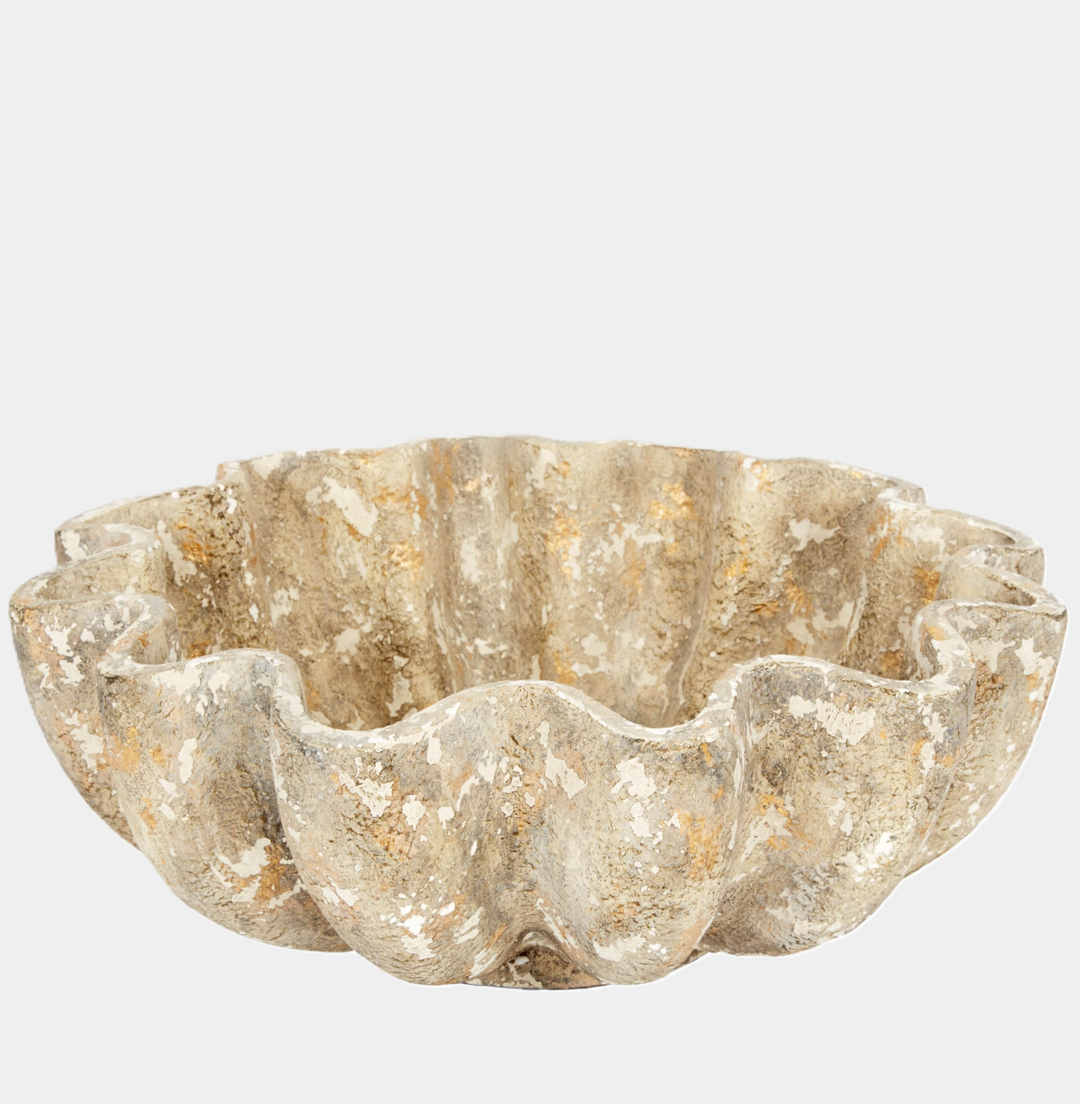 Andrea Distressed Decorative Bowl - 13 Hub Lane   |  