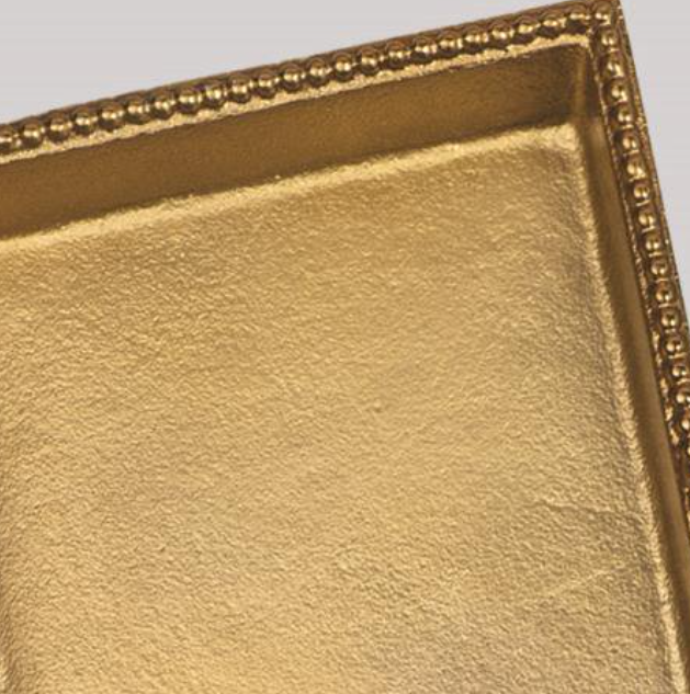 Gilded Cocktail Napkin Holder - 13 Hub Lane   |  Napkin Trays