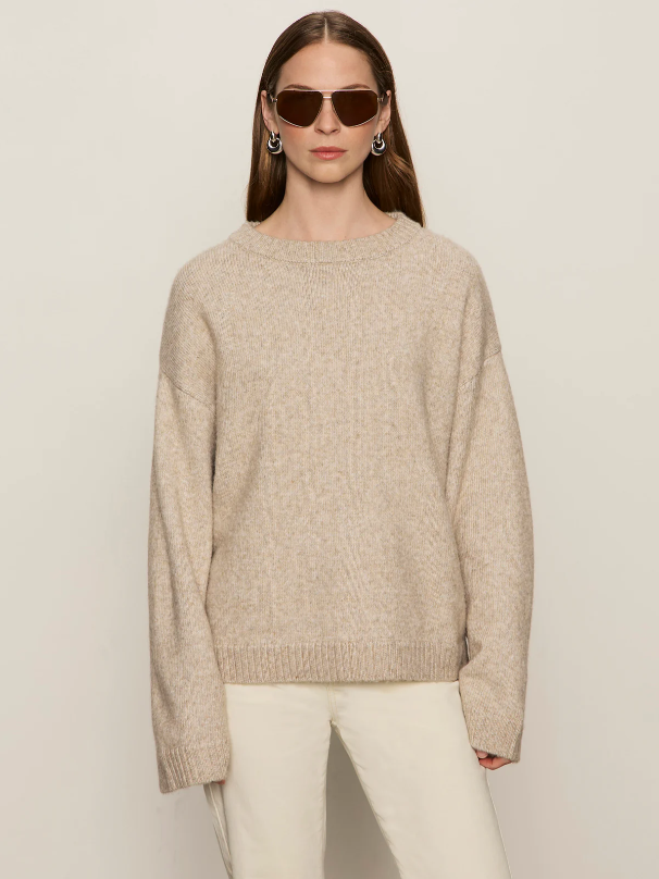 Go-To Sweater, Heathered Wheat