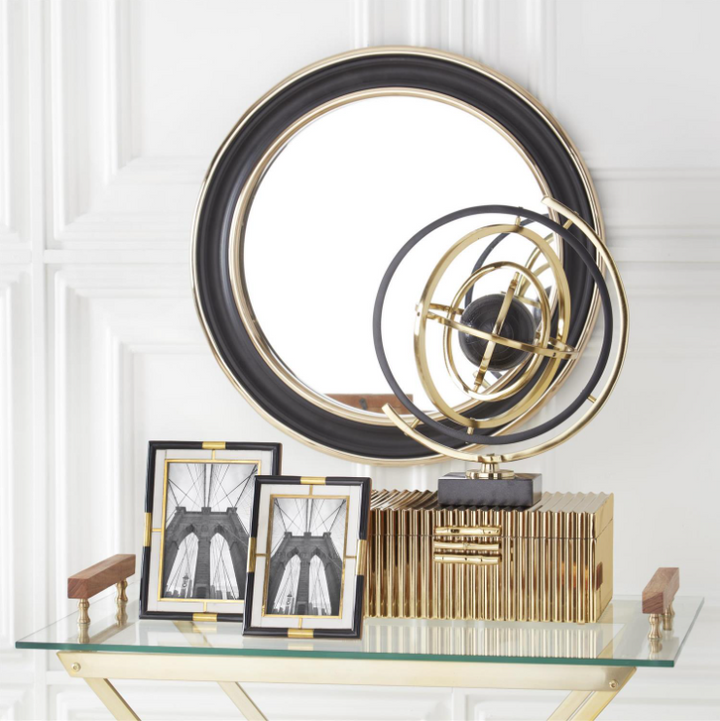 Bar Table w/ Glass Tray Top