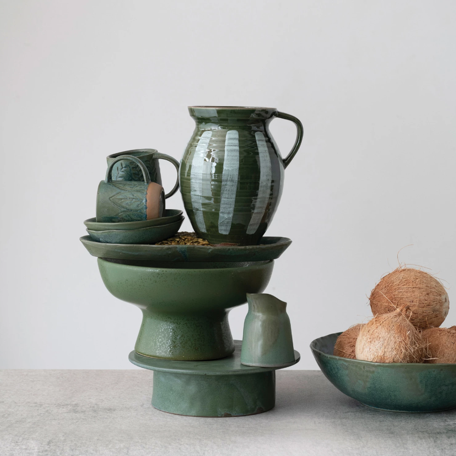 Stoneware Pedestal - Thumbnail 3