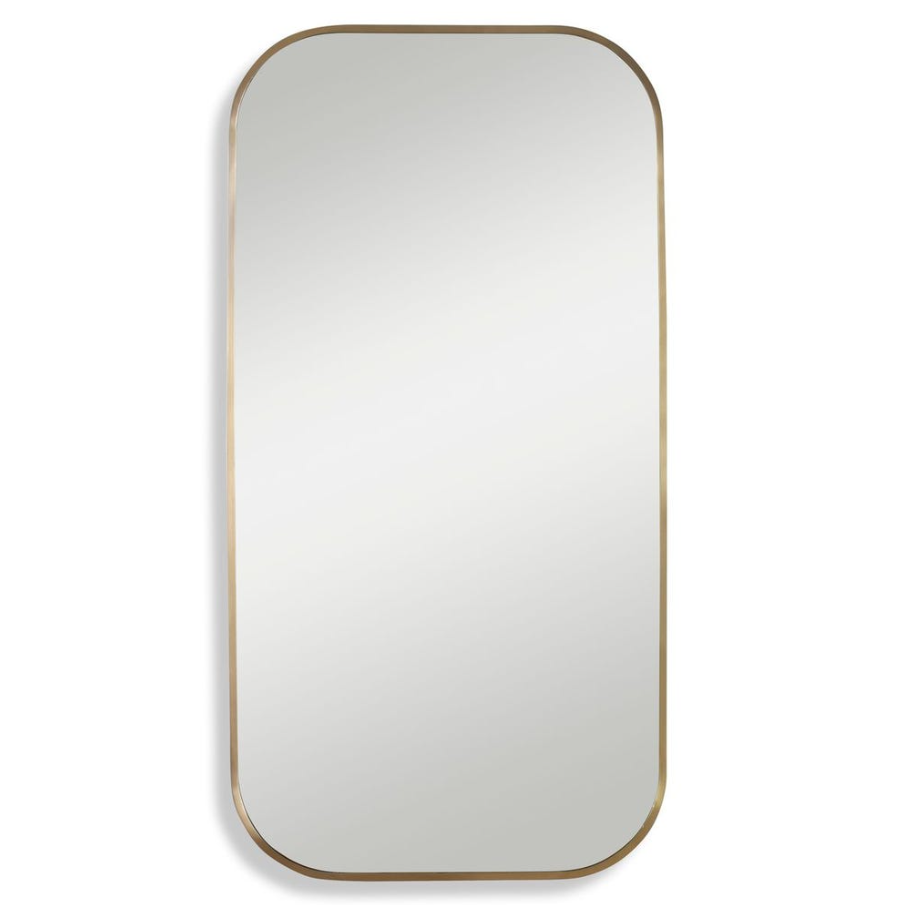 Taft Mirror, Brass - 13 Hub Lane   |  Rectangular Wall Mirrors