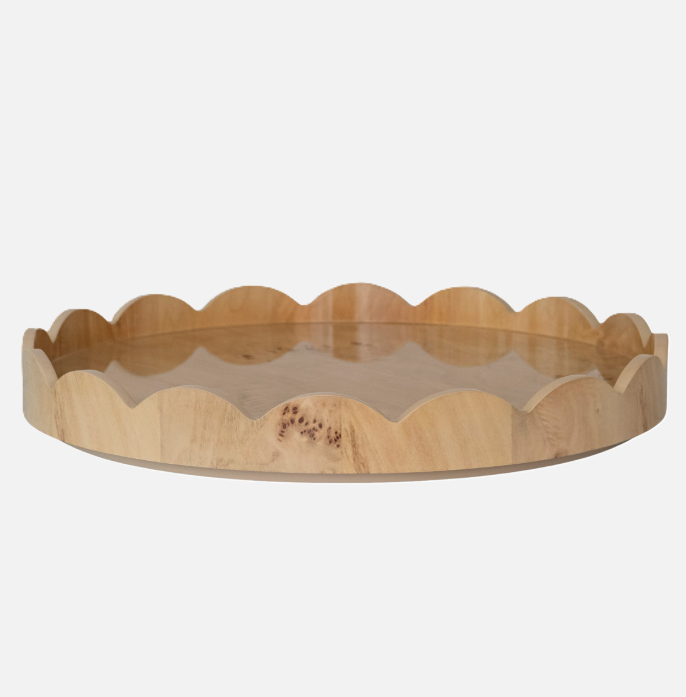 Scalloped Lazy Susan