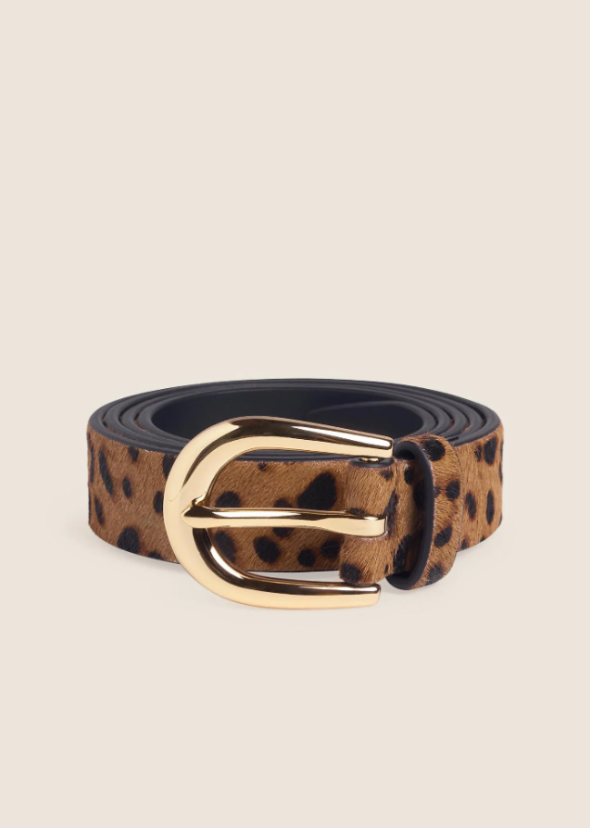 The Leopard Favorite Belt, Gold