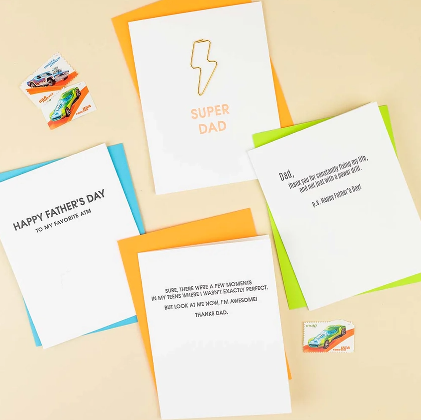 Super Dad - 13 Hub Lane   |  Father's Day Cards