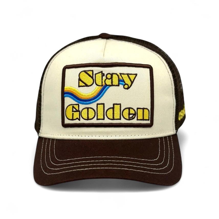 Soulbyrd Stay Golden Trucker Hat