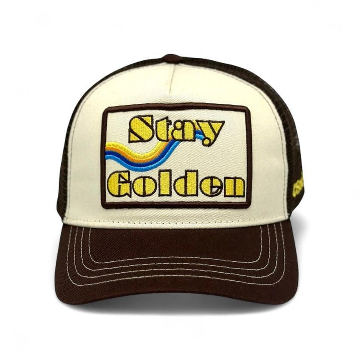 Soulbyrd Stay Golden Trucker Hat