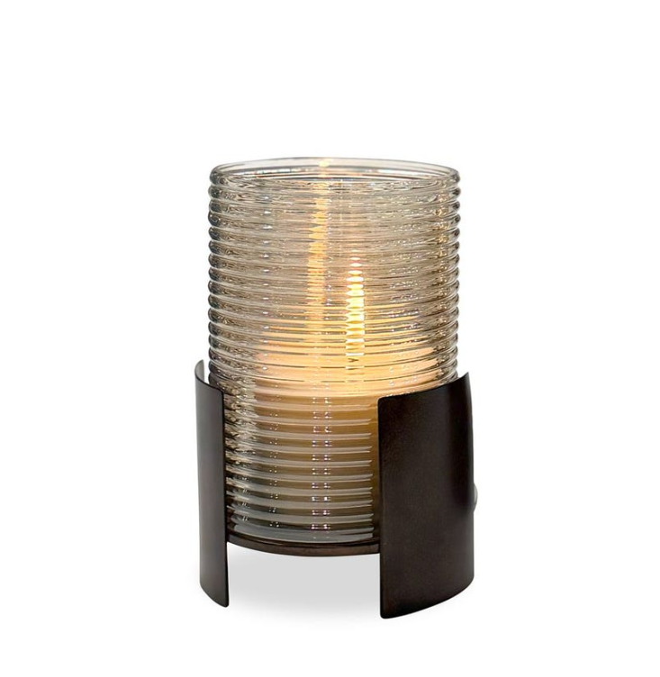 Fluted Fire Candleholder