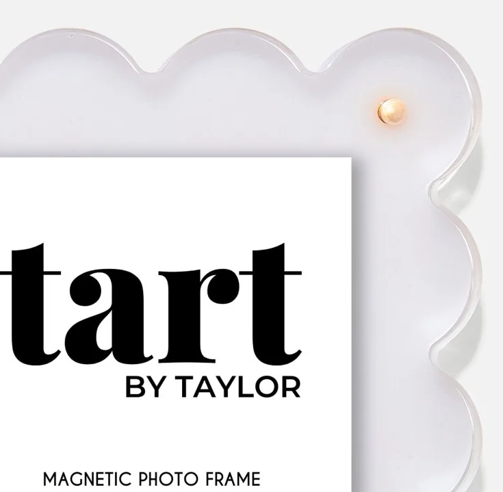 Acrylic Frame, White - 13 Hub Lane   |  Acrylic Frames