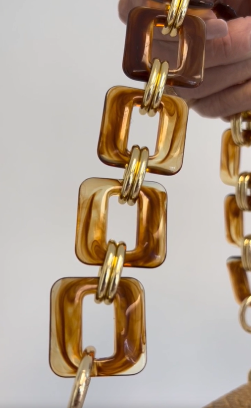 Chain Strap, Caramel
