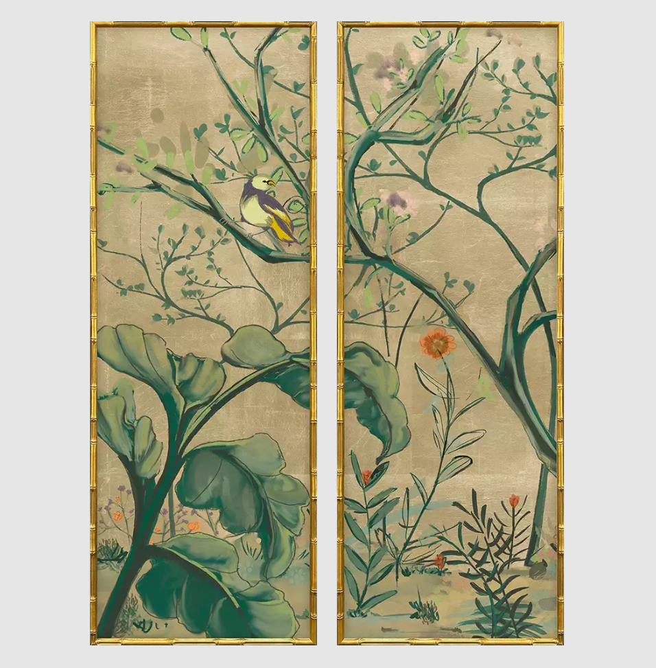 Gold Chinoiserie I, S/2