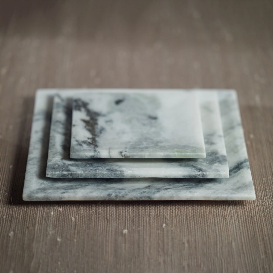 Palomar Marble Tray, Grey