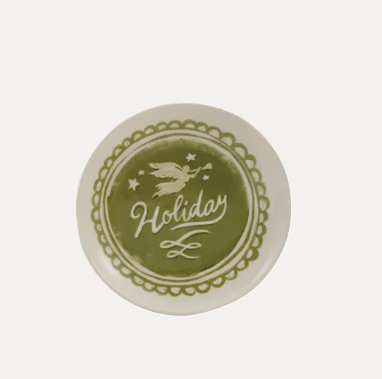 Holiday Stoneware Dish