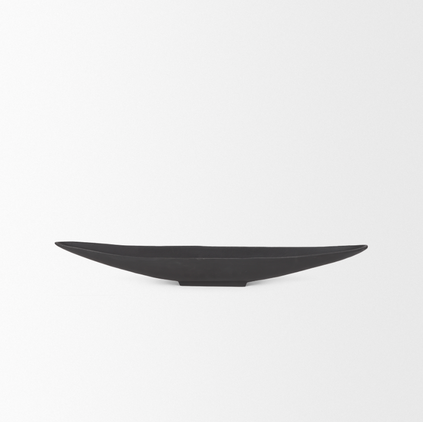 Piero Metal Bowl, Matte Black - 13 Hub Lane   |  Aluminum Bowls